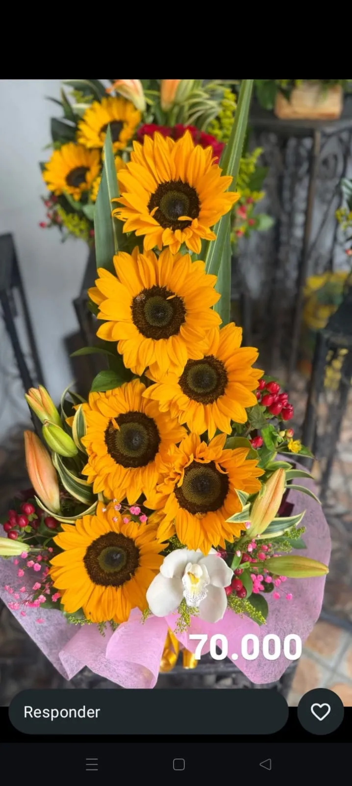 Ramo de Girasoles Radiante