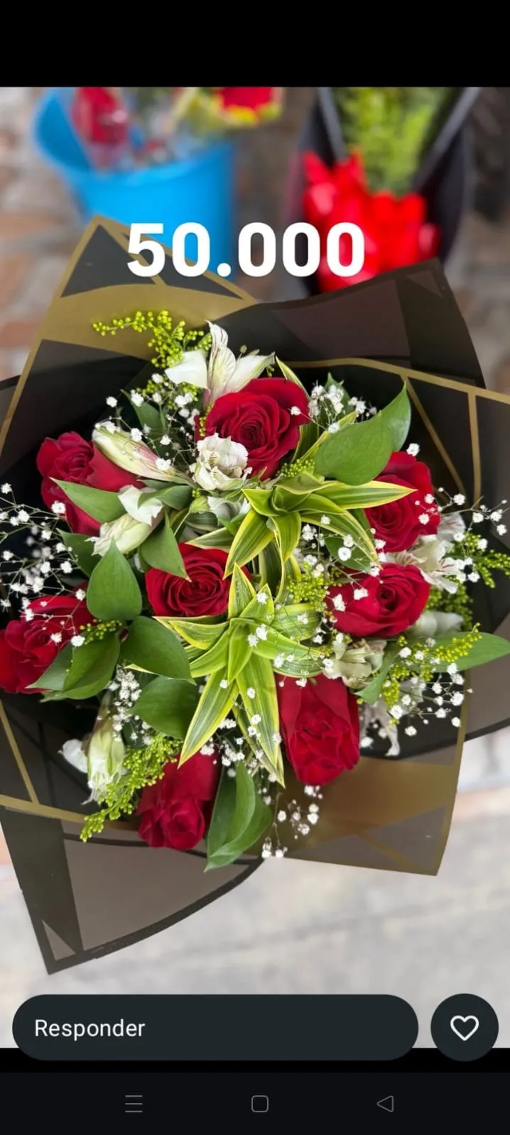 Ramo de Rosas Rojas Premium